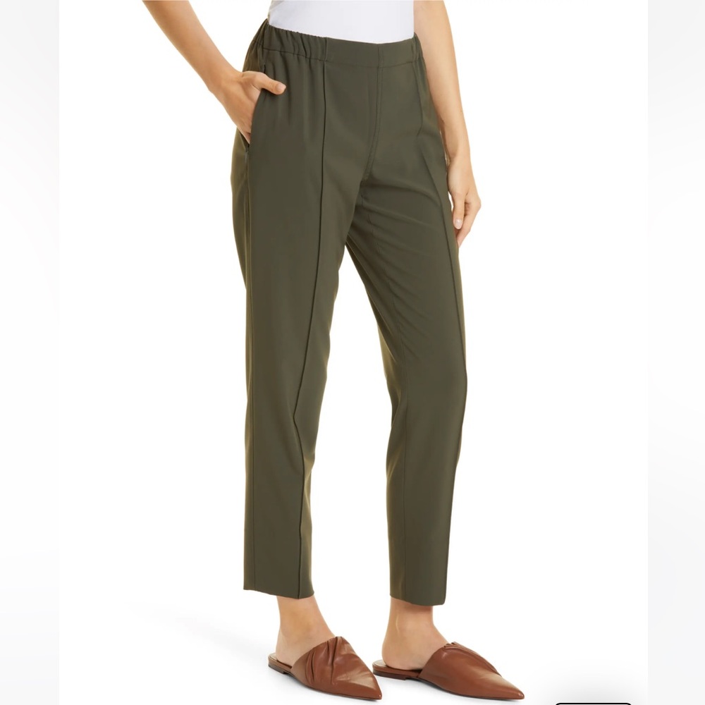 MM Lafleur green Colby straight leg pants - Picture 2 of 8